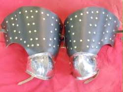 14th Century Studded Legs with Soupcan Knees